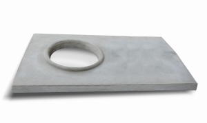 Płyta czapa betonowa nasada przykrywająca komin KW2+W2