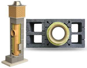 System Kominowy Ceramiczny W2+KW2 Ø 160 UNIWERSAL 13mb BKU