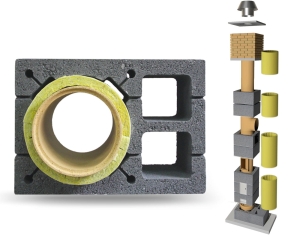 System Kominowy Ceramiczny KW2 Ø 200 UNIWERSAL SPECIAL 7mb BKU