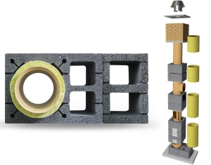 System Kominowy Ceramiczny KW2+W2 Ø 180 UNIWERSAL SPECIAL 8mb BKU