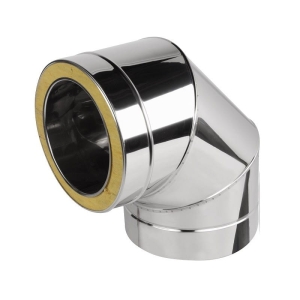 Kolano izolowane żaroodporne 90 st