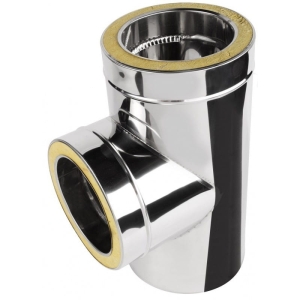 Trójnik izolowany kwasoodporny 90 st