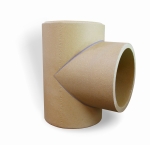 Trójnik ceramiczny 90 st podłączenie komina 0,33mb Fi 200