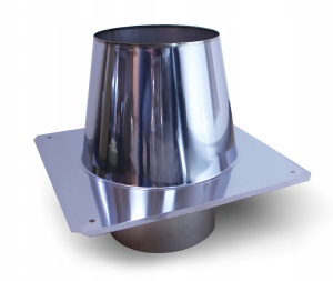 ZAKOŃCZENIE KOMIN DYFUZOR + PODSTAWA 180 mm USTNIK