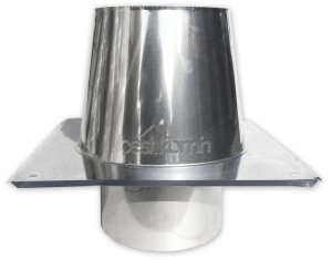 NASADA KOMIN CERAMICZNY STOŻEK + PODSTAWA 180 mm