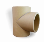 Trójnik ceramiczny 90 st podłączenie komina 0,33mb Fi 160