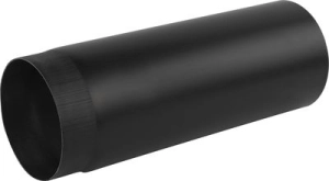 Rura czarna FI 150 0,5mb 500 stal kominek piec 2 mm