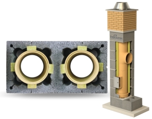 System Kominowy Ceramiczny 2K Ø 180 STANDARD 13mb BKS