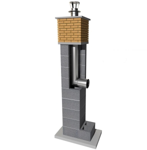 System Kominowy Kwasoodporny TURBO inox KW Ø 80 gaz SPS 4mb