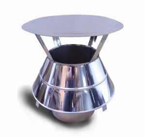 NASADA KOMINA DYFUZOR + DASZEK Ø 140 mm USTNIK